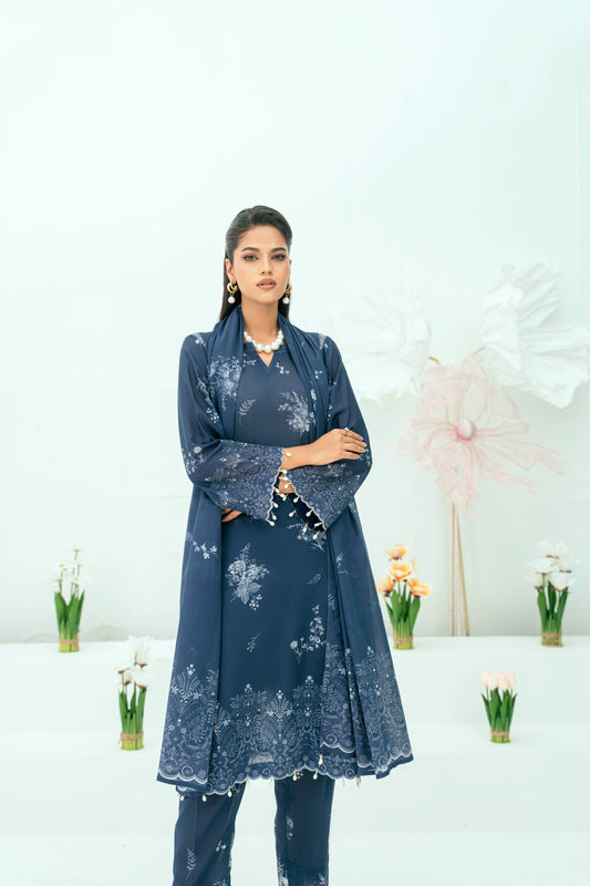 Printed Lawn 3 Piece