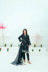 Unstitched Printed Lawn 3 Piece