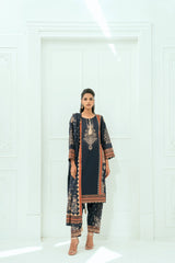 Unstitched Printed Lawn 3 Piece