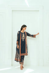 Unstitched Printed Lawn 3 Piece