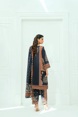 Unstitched Printed Lawn 3 Piece