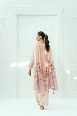Unstitched Printed Lawn 3 Piece