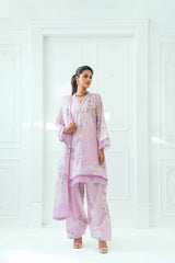 Unstitched Printed Lawn 3 Piece