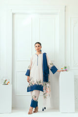 Unstitched Printed Lawn 3 Piece