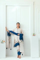 Unstitched Printed Lawn 3 Piece