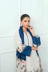 Unstitched Printed Lawn 3 Piece