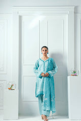 Unstitched Printed Lawn 3 Piece