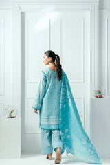 Unstitched Printed Lawn 3 Piece