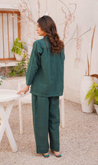 Green Cotton Co-Ord Set