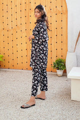 Floral linen Suit
