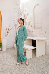 Light Sea Green linen set