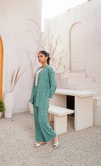 Light Sea Green linen set