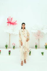 Unstitched Printed Lawn 3 Piece